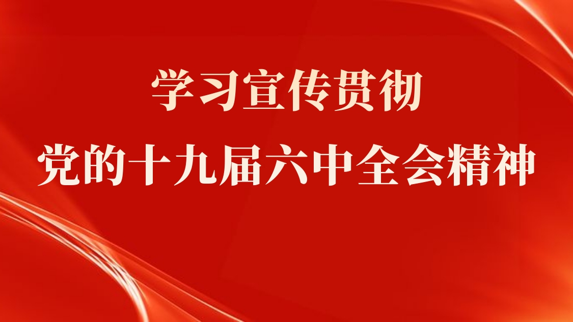 主题党课：学习宣传贯彻党的十九届六中全会精神